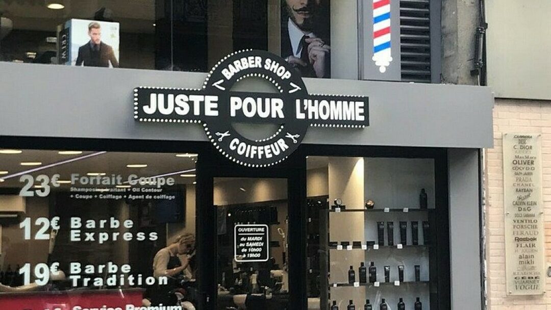 Enseigne Barber Shop Toulouse
