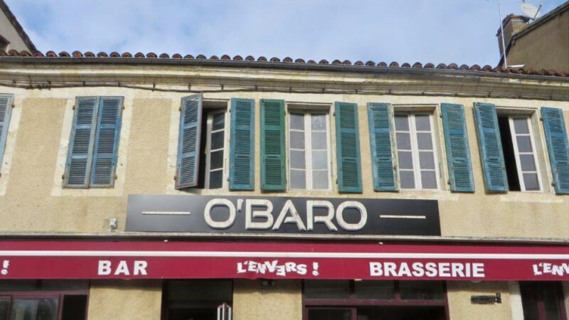 Enseigne du restaurant O'BARO à Auch