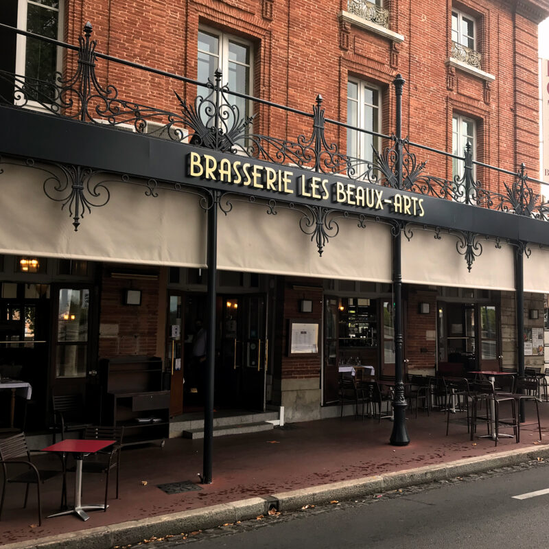 Toulouse-Brasserie-beaux-arts-devanture